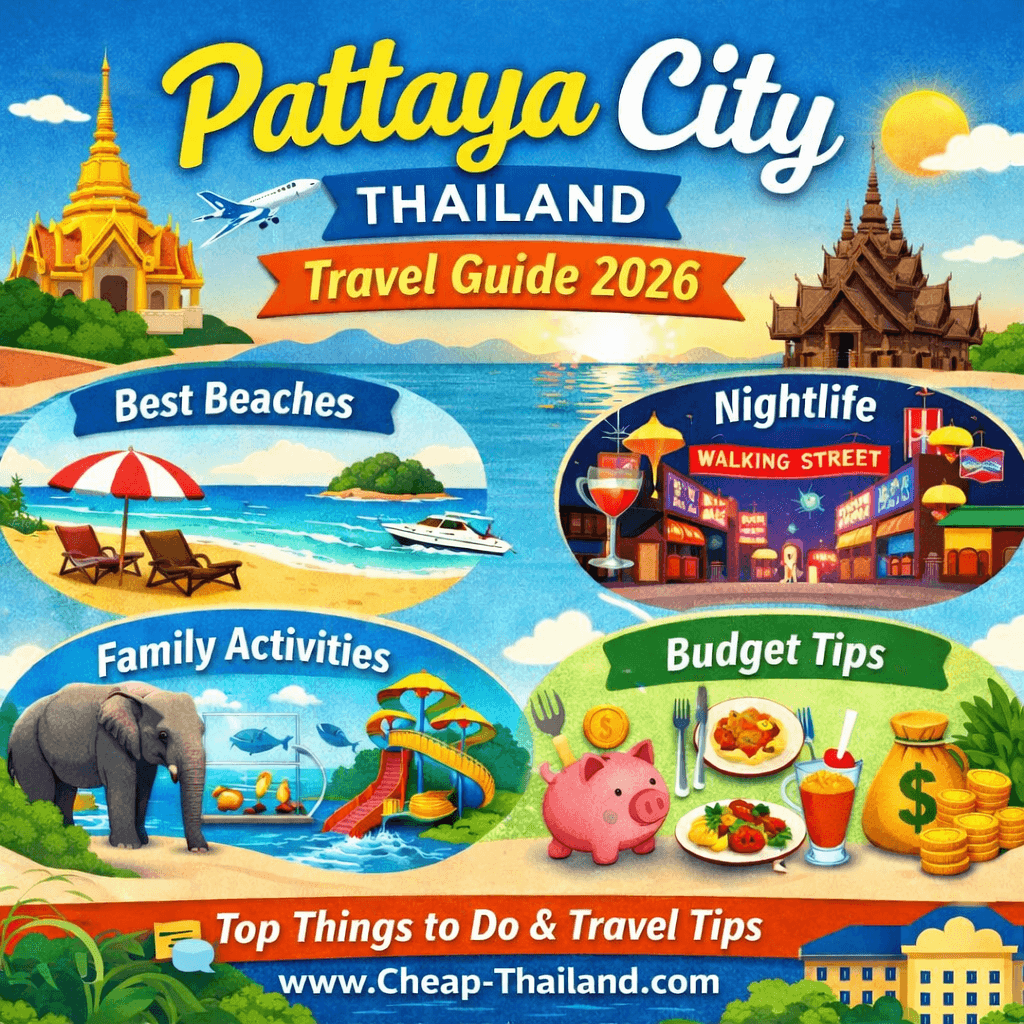 Pattaya 2026 travel guide infographic