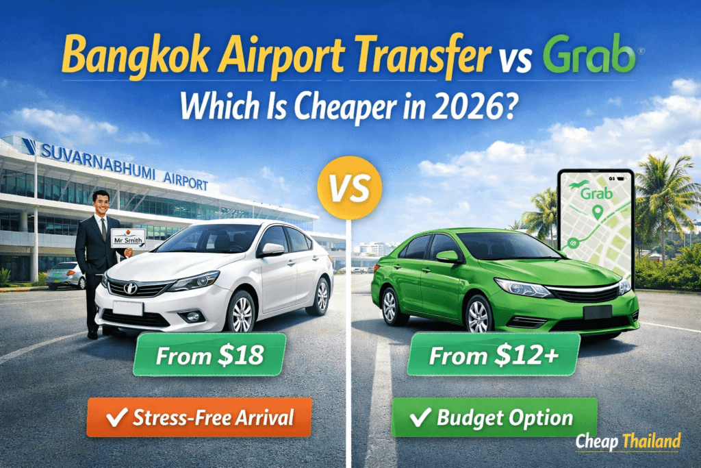 Bangkok Airport Transfer vs Grab 2026