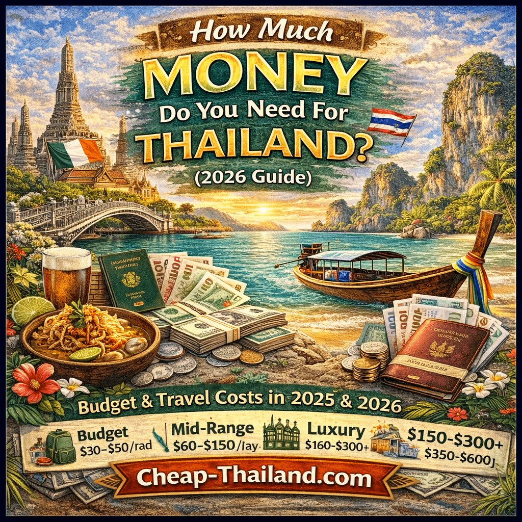 How Much Money Do You Need for Thailand (2026 Travel Budget Guide)