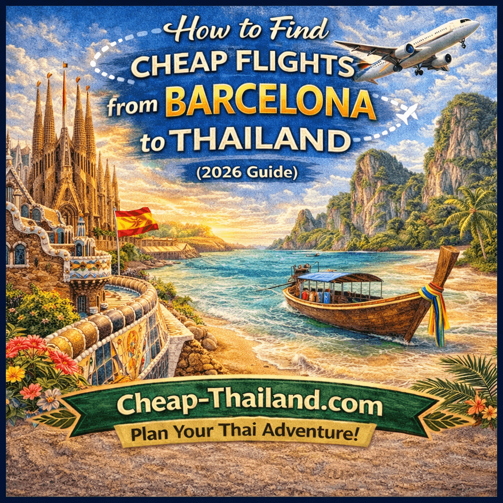 How to Find Cheap Flights from Barcelona to Thailand (2026 Guide)