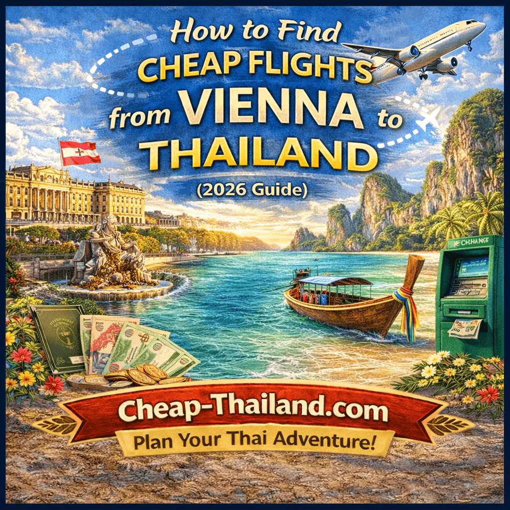 How to Find Cheap Flights from Vienna to Thailand (2026 Guide)
