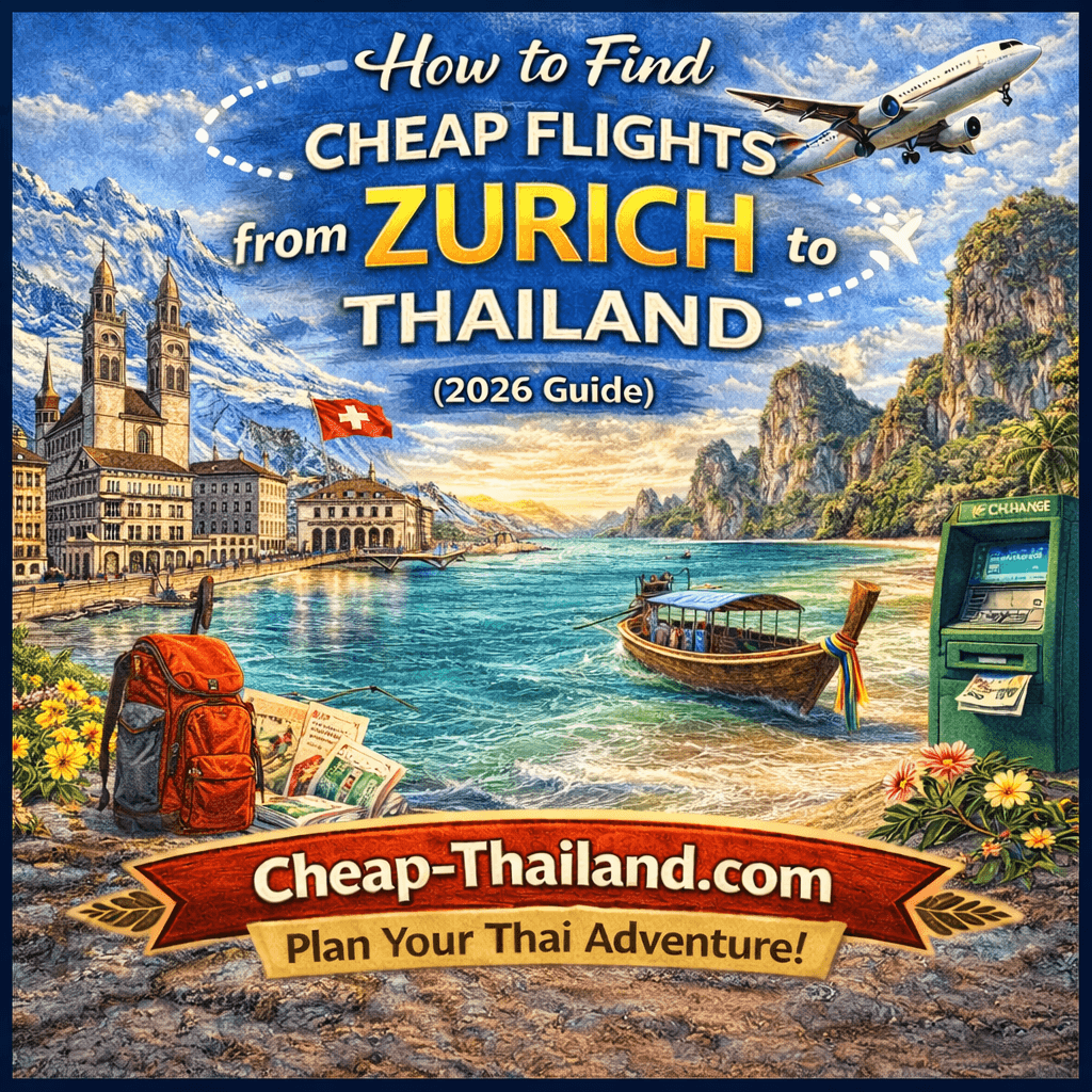 How to Find Cheap Flights from Zurich to Thailand (2026 Guide)