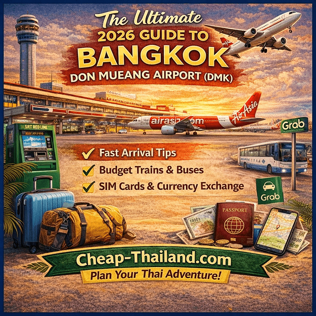 The Ultimate 2026 Guide to Bangkok Don Mueang Airport (DMK)