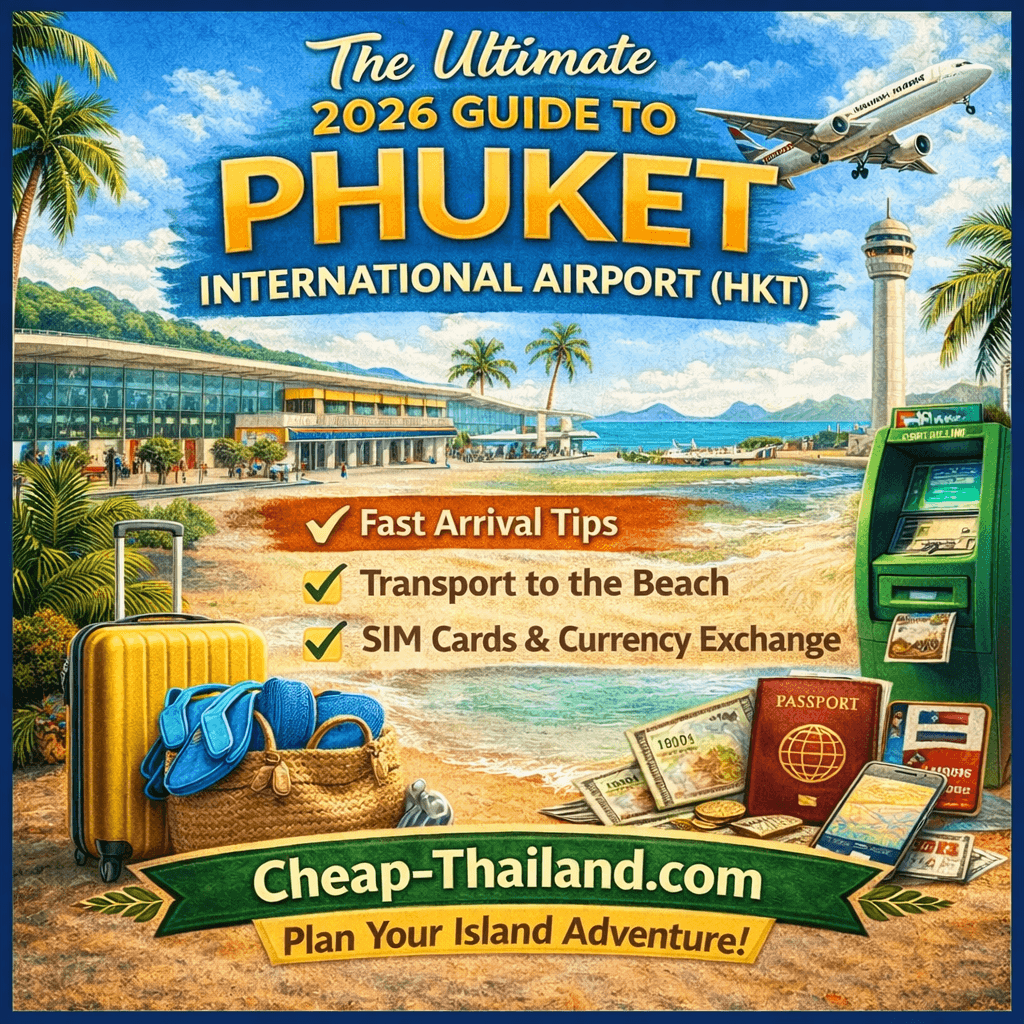 The Ultimate 2026 Guide to Phuket International Airport (HKT)