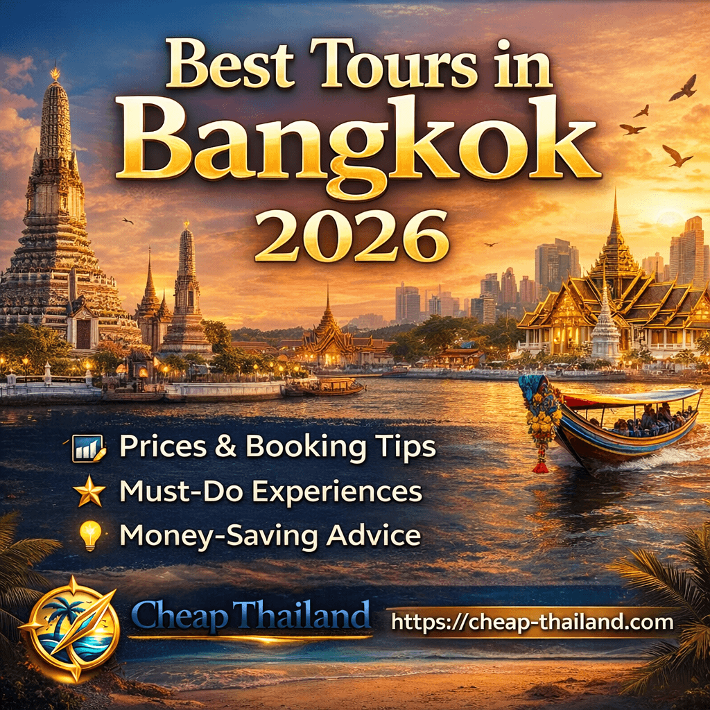 Best tours in Bangkok 2026 travel guide with prices and top experiences
