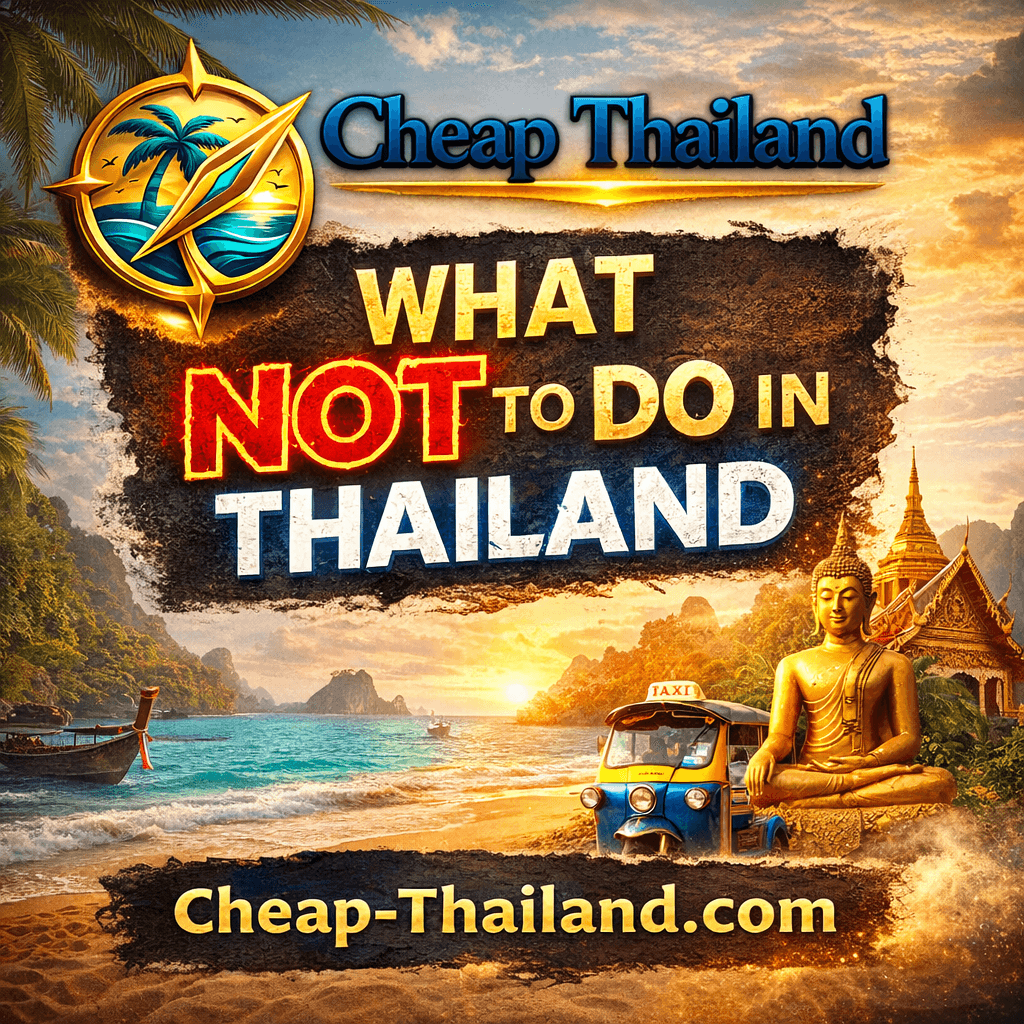 What NOT to Do in Thailand (2026 Travel Mistakes to Avoid)